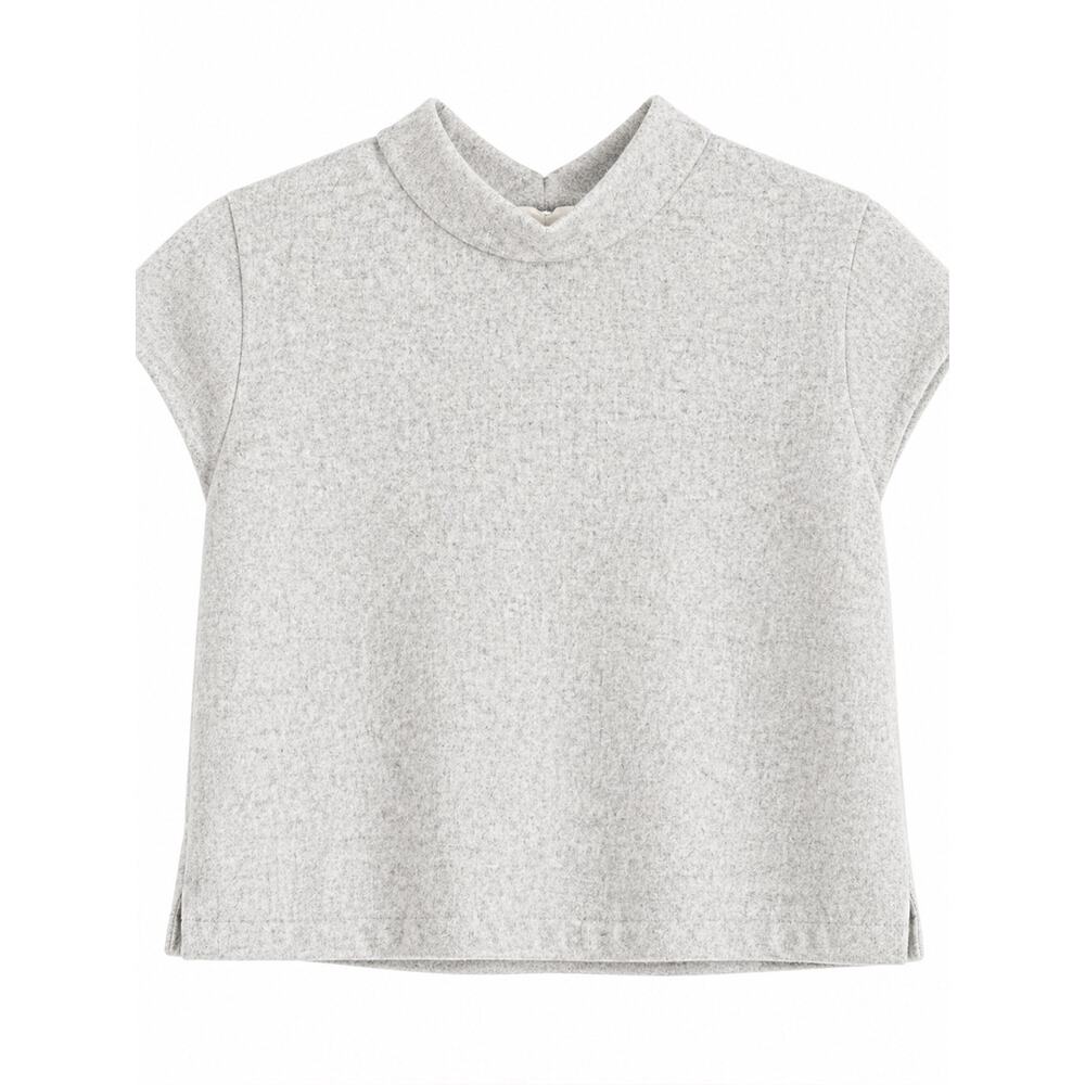 JAG Gray Sleeveless Wool Top